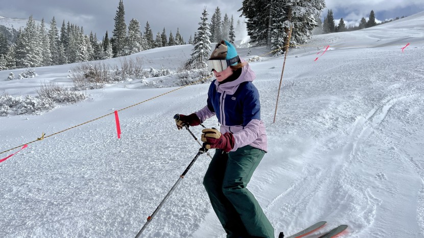 outdoor research skytour ascentshell for women - for the backcountry skier who likes a technical shell that can work...