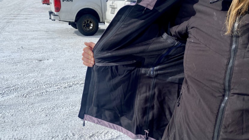 outdoor research skytour ascentshell for women - the soft jersey-backed shell is comfortable to wear over a range of...