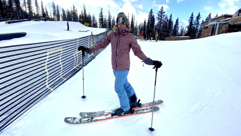 flylow lucy - we love the tapered and long lines of the freeride styled flylow...