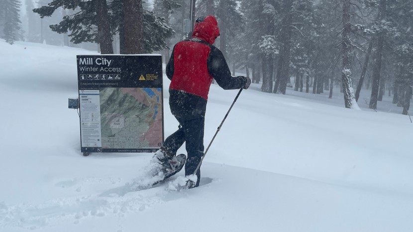 snowshoes - comfortable bindings are key when you&#039;re heading out for a wintery...