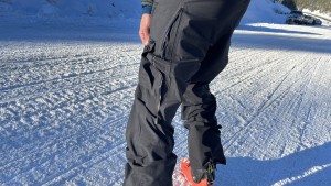 Mesh-backed vents on the Norrona Lofoten Gore-Tex.