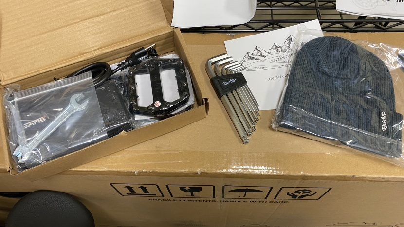 ride1up turris xr - tools are included and consist of a pretty nice set of allen keys, a...