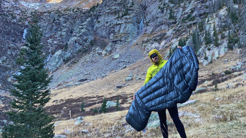 Outdoor Vitals StormLoft Down TopQuilt Review | Tested
