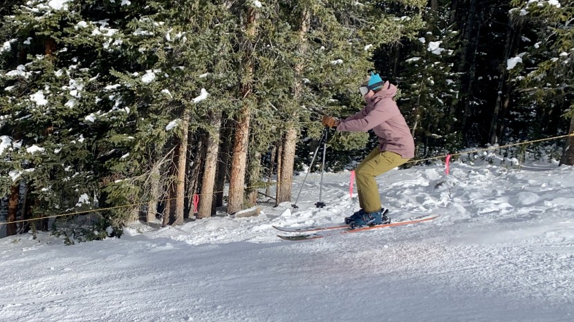 the rei co-op first chair gtx bib kept us quite dry, particularly...