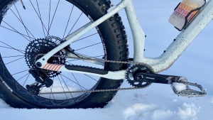 The SRAM SX Eagle drivetrain works well enough and offers plenty of...