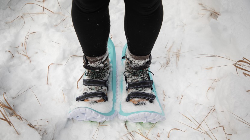 crescent moon eva foam - when hiking through fresh powder, the snow collecting on the top of...