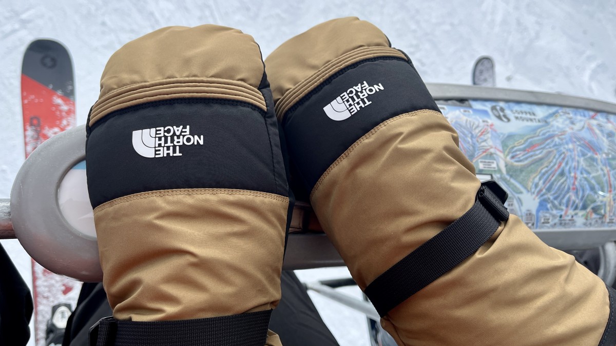 The North Face Montana Ski Mitts Review (Nylon face fabric and a waterproof membrane successfully keep out inclement weather.)
