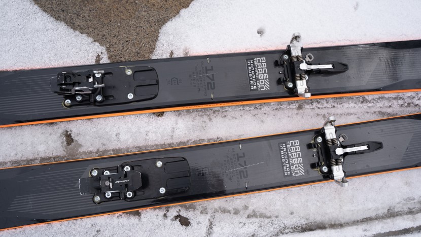 dynafit superlite 150 - we tested the dynafit superlite 150 with adjustment plates so as to...