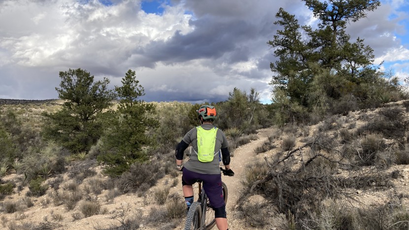 camelbak classic light 70 - on non-technical to lightly-technical mountain bike trails the pack...
