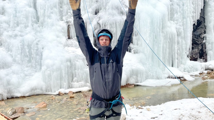 mountain equipment lhotse - the lhotse performed better than any other hard shell jacket for ice...