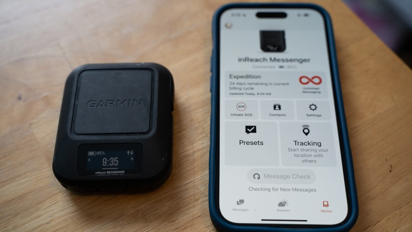 garmin inreach messenger - expect to do some set up and configuration of your device and phone...