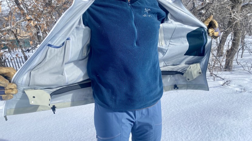 arc&#039;teryx sentinel for women - the soft flannel backing provides a small amount of extra warmth...