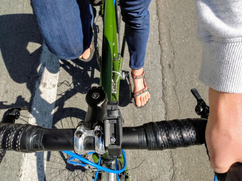 teva original universal for women - we even wore these biking, with no issues.