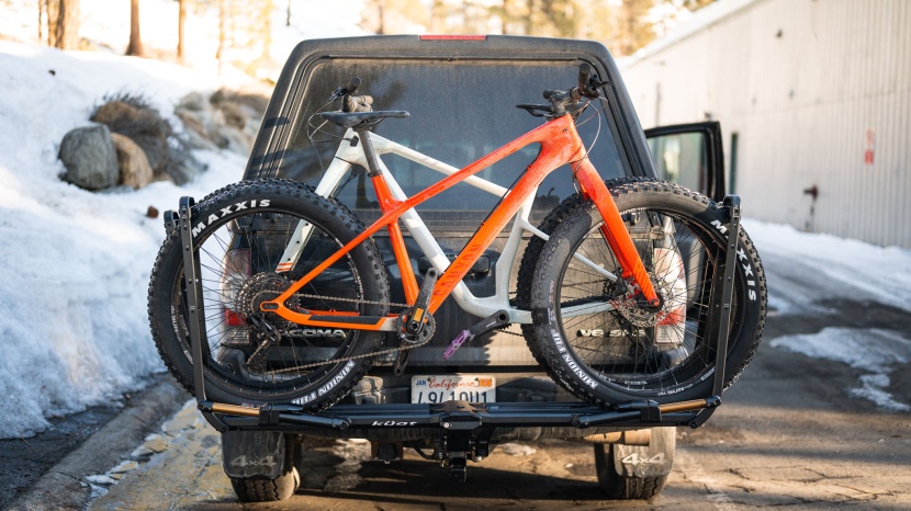 kuat piston pro x - our test rack saw plenty of adverse driving conditions transporting...