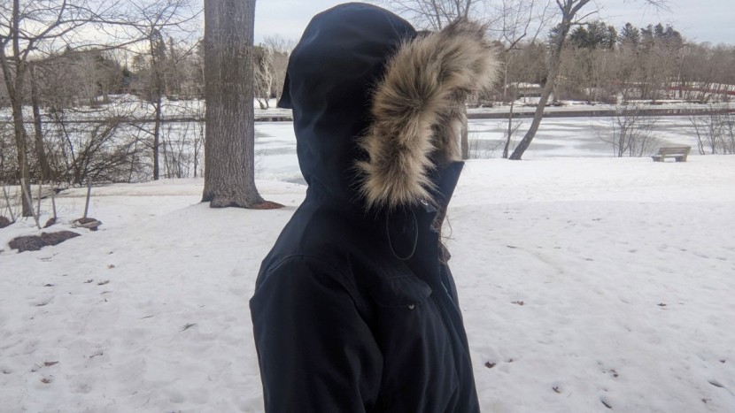 winter jacket womens - if you can&#039;t find the face in this photo, the wind isn&#039;t likely to...