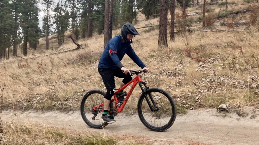 specialized gambit - we pedaled sustained uphills without having to dismount, largely due...