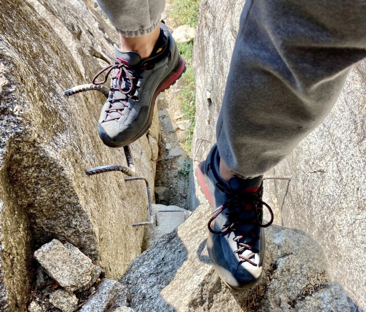 la sportiva boulder x for women - taking boulder x for a spin on the via ferrata in index, wa. these...