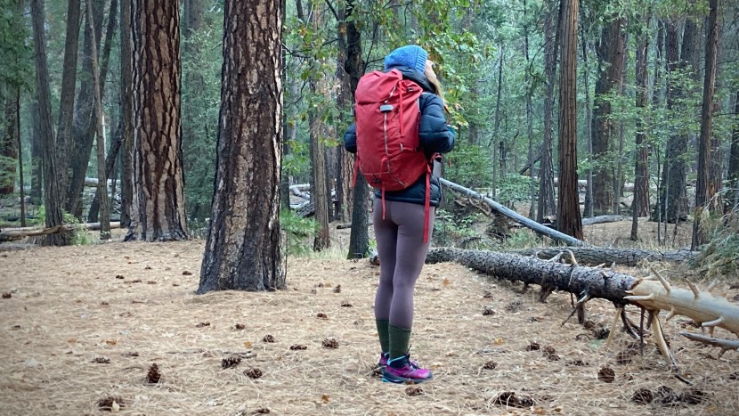 hiking boots - one of our testers heads out into the backcountry on a long day trip...