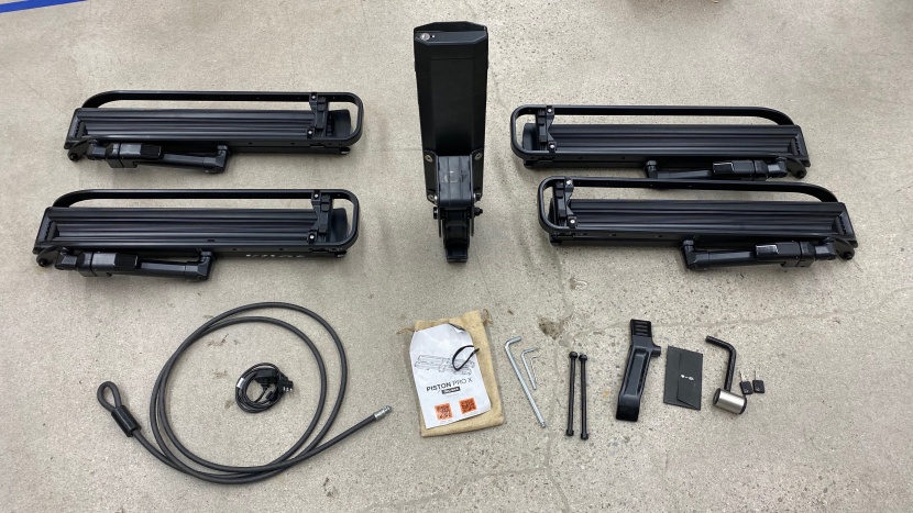 the piston pro x goes together quite easily thanks to a streamlined...