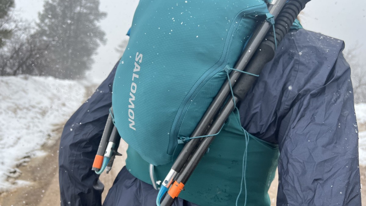 Salomon] Hydration Vest Rucksack Backpack ACTIVE SKIN 4 SET (Active Skin 4  Set)