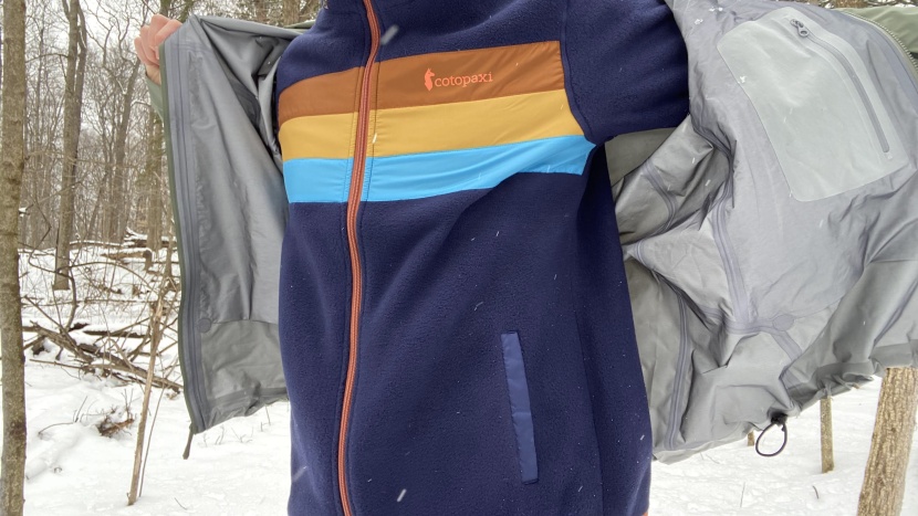 cotopaxi teca full-zip - for as thick as it is, the teca full zip is still super easy to...