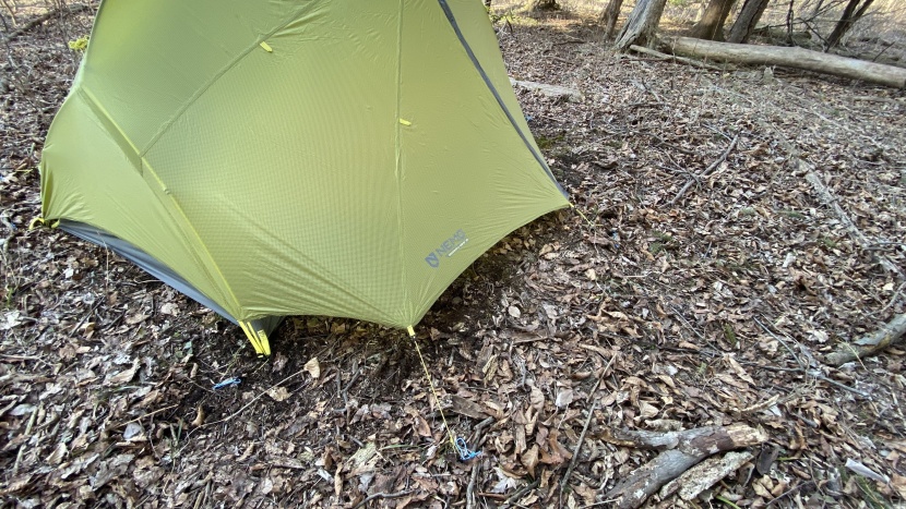 nemo dragonfly osmo 2 - the trapezoidal fly with two stake points per side make is extra...