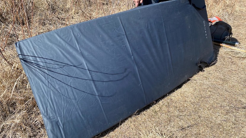 hest foamy sleeping pad - the durable and waterproof bottom material makes the hest foamy...