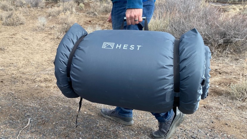 the hest foamy is easy to carry, but it is not small or light for a...
