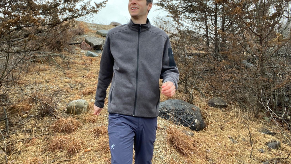 Arc'teryx Covert Cardigan Review (The Covert Cardigan is a bit bulky but it's a nice option for early spring walks or a casual day out.)