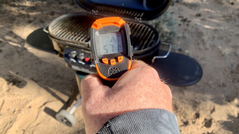 coleman roadtrip 285 - the coleman roadtrip 285 heats up quickly. we verified the...