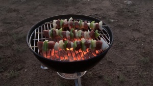 Smaller charcoal grills like the Weber Smokey Joe 14 can run out of...