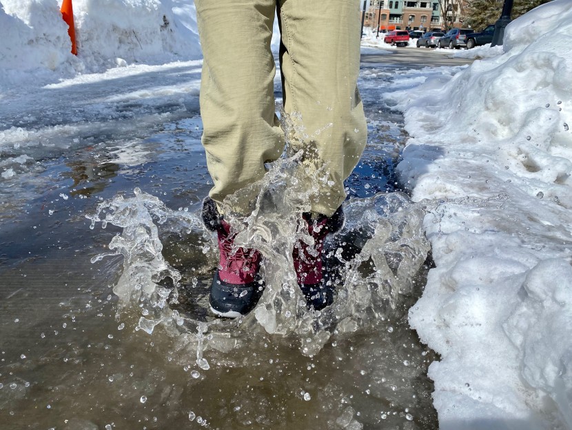 kamik momentum 3 - there was plenty of water this winter to test our boots in the...