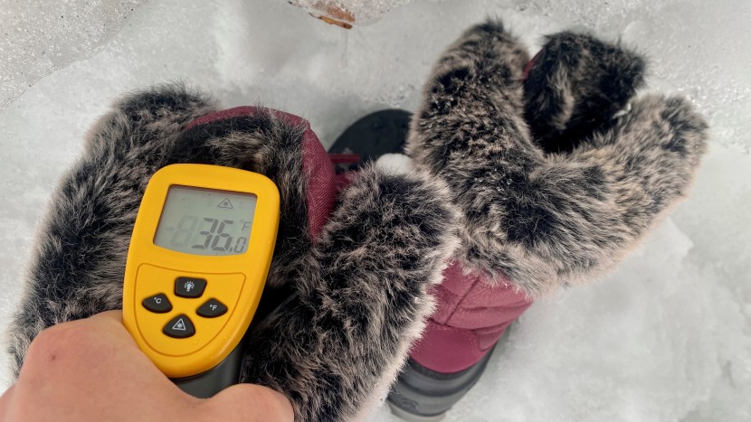 kamik momentum 3 - the momentum 3 showed average to above-average temperature changes...