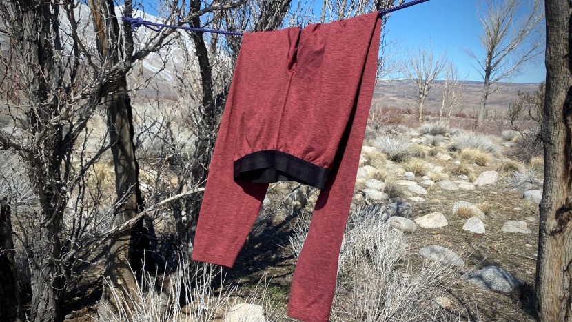 rei co-op midweight tights for women - the thicker waistband slowed down the drying speed for these tights...