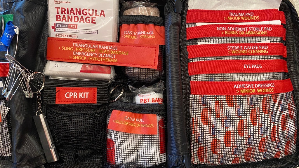 homestock+ professional - this kit is clearly labeled and well-organized with supplies and...