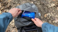 Though it's not completely waterproof, the nylon case on the...