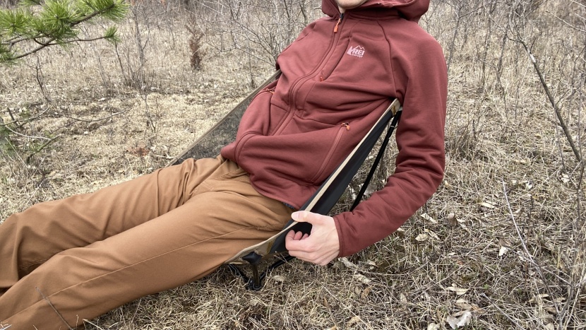 backpacking chair - the helinox ground chair is a tent-style chair that sits super low...