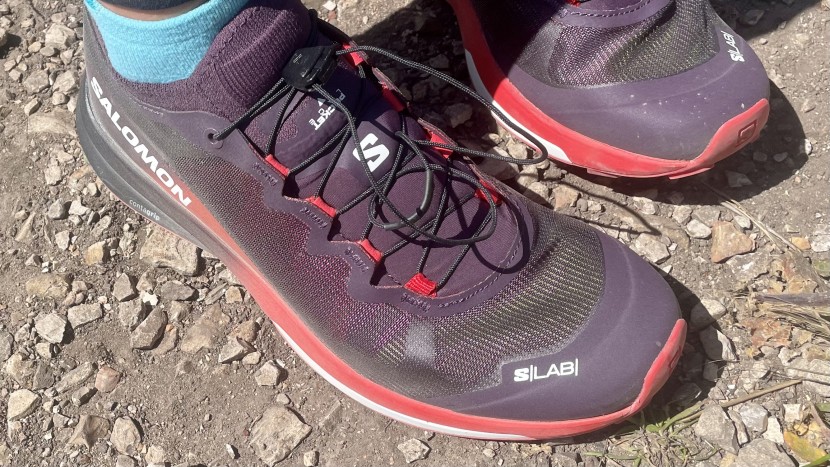 salomon s/lab ultra 3 for women - the upper mesh is just flexible enough to create comfort for runners...
