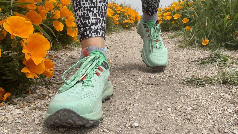 saucony peregrine 13 for women - the toe bumper is a bit thicker on this version of the peregrine...