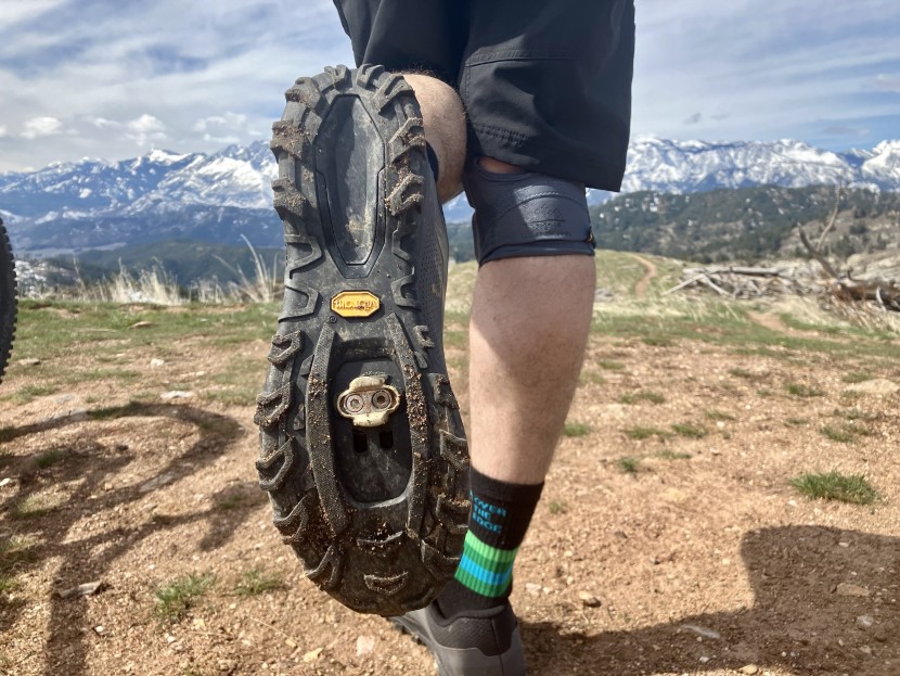 pearl izumi x-alp summit - a moderate flex paired with a vibram sole and lugged tread deliver...