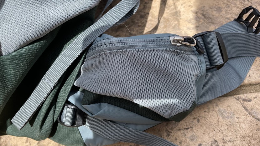 deuter aircontact core 60+10 sl for women - when empty, the hip belt pockets remain small and unintrusive. they...