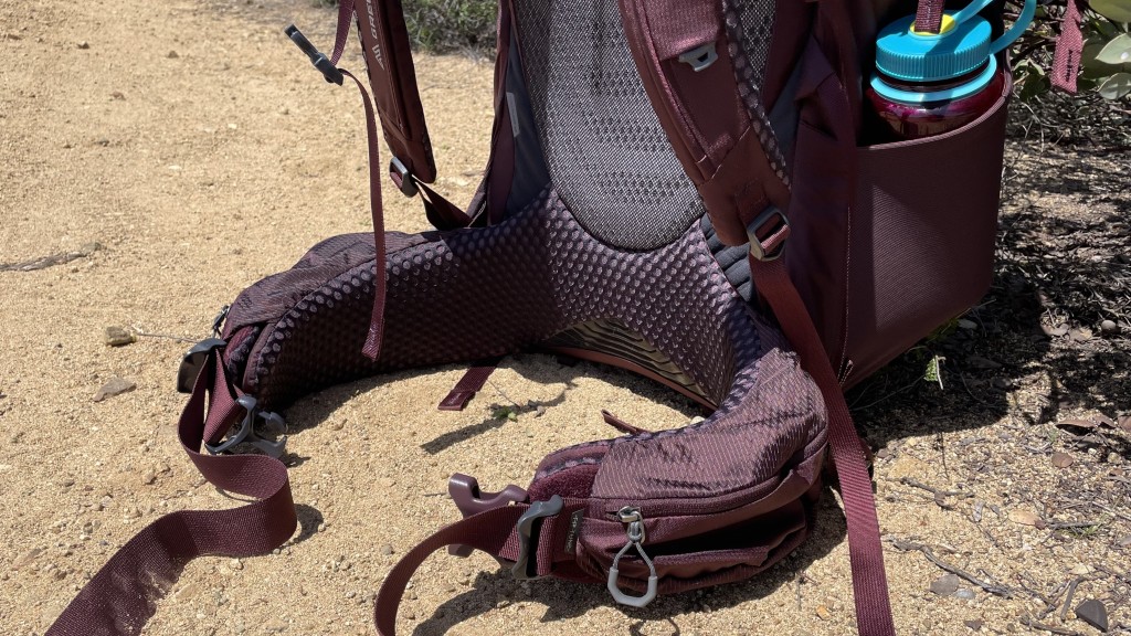 backpacks womens - the gregory deva 60 comes equipped with thick, well-padded hip belts...