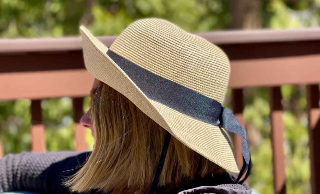 Fashion Foldable Sun Hats For Women Wide Brim Adjustable Back With