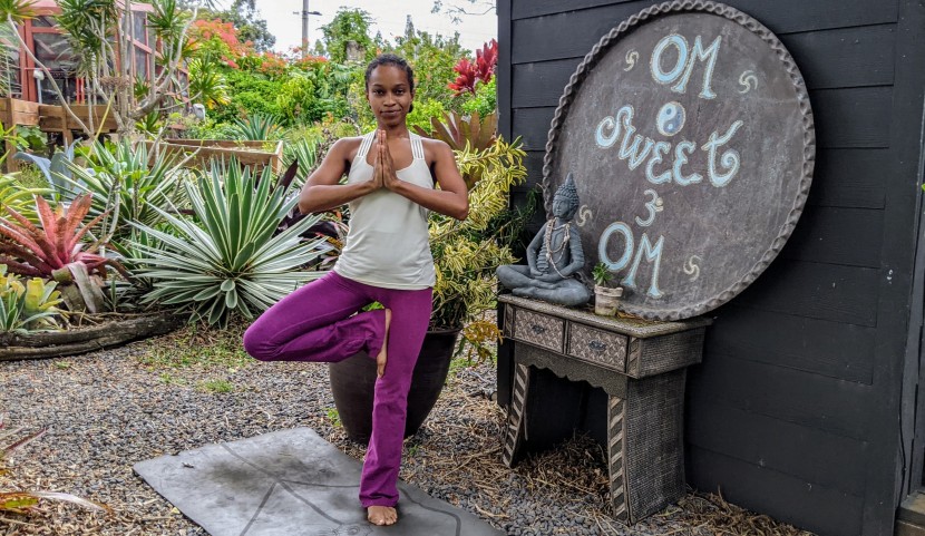beyond yoga spacedye high-waisted practice pants - your pants support you, so forget about the material world. pause...