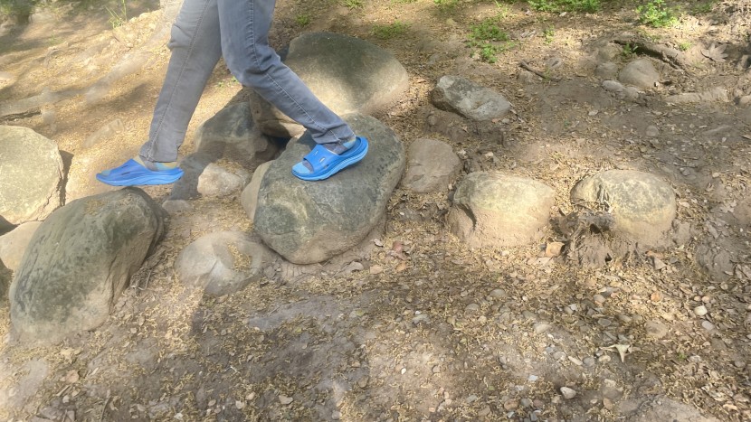 hoka ora recovery slide 3 - comfortable recovery or slide sandals are great for shuffling around...