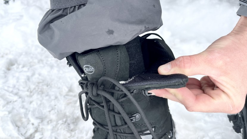 oboz bridger 10&quot; insulated - the inner lining of the boot is soft, creating a warm and fuzzy...