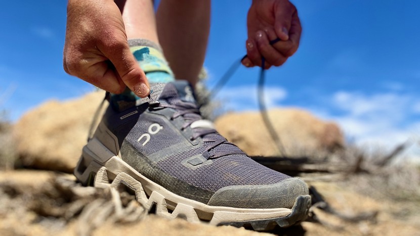 on running cloudwander waterproof for women - while we can&#039;t imagine the mesh upper outlasting its leather...