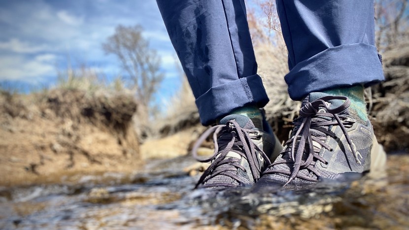 on running cloudwander waterproof for women - the mesh upper features a flood height of 3.5&quot; and is fully...