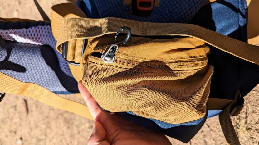 backpacks backpacking - the stretchy mesh hip pockets of the aircontact core fit more than...