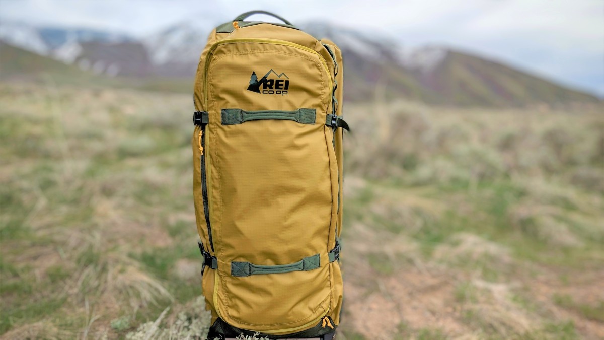 REI Co-op Big Haul Recycled Rolling Duffel 34" Review (Standing at attention and ready for orders. We love that the this rolling duffel is always on the ready to go just...)